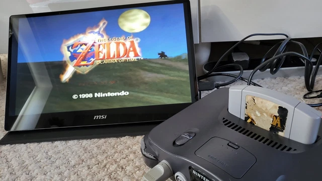 The Legend Of Zelda Ocarina Of Time Nintendo 64 N64 PAL cart CHEAP!