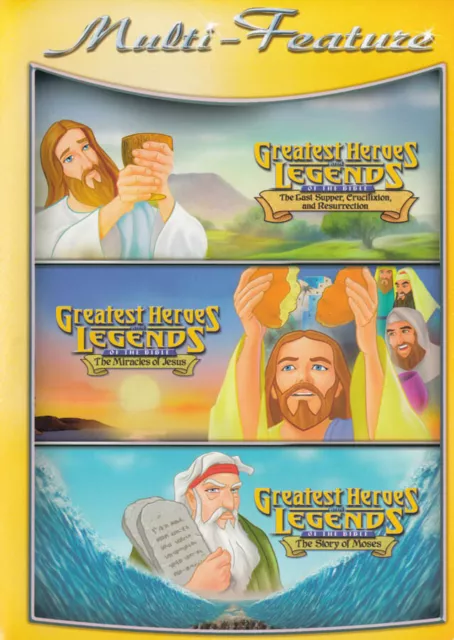 Greatest Heroes Legends Of The Bible (Triple F Neuf DVD