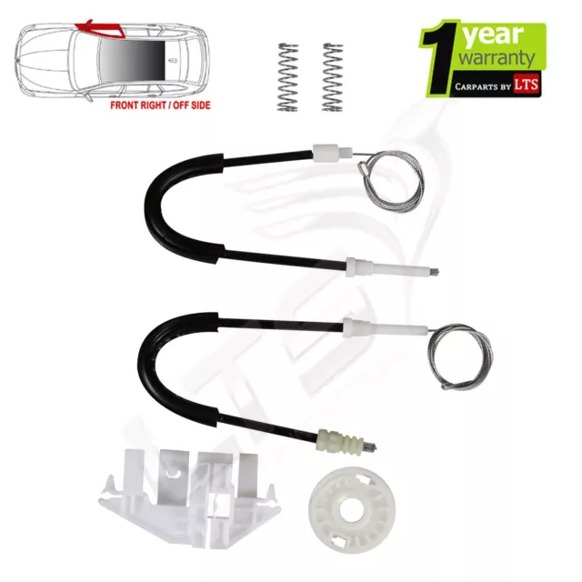 Peugeot 406 Window Regulator Repair Kit Front Right 1995 - 2004