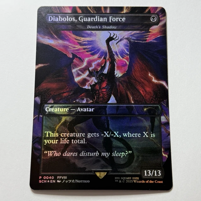 DIABOLOS, GUARDIAN FORCE (Death's Shadow) Final Fantasy MTG