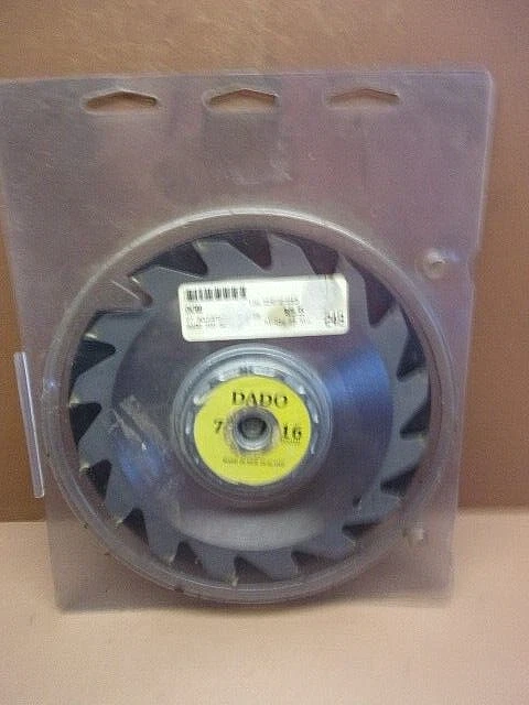 Lightly Used 7" Adjustable 16-Tooth Carbide DADO Table Saw Blade New Zealand
