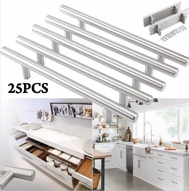 6 Inch Kitchen Handle Furniture Cabinet Hardware Drawer T Bar Handle Pull Modern