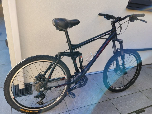 Carrera banshee full shop suspension mountain bike