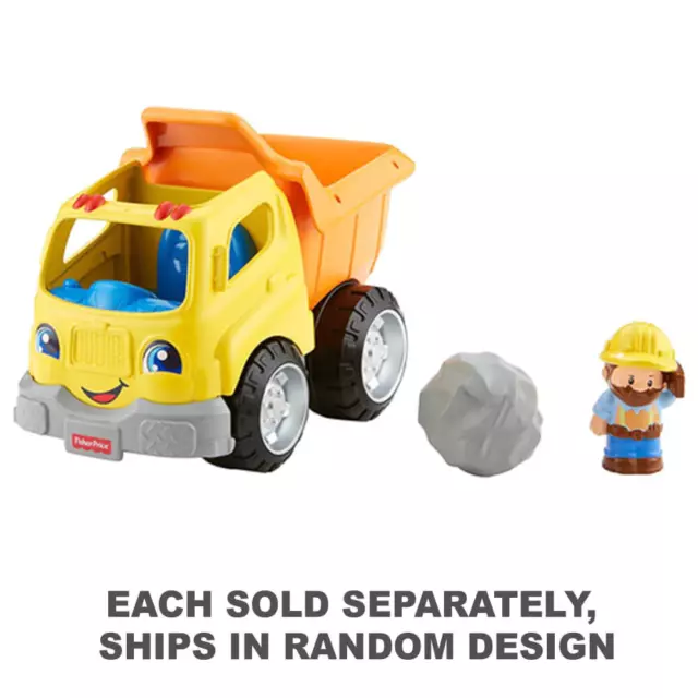 Fisher Price Little People Fun Construction Dump Truck Preschool Toy Playset