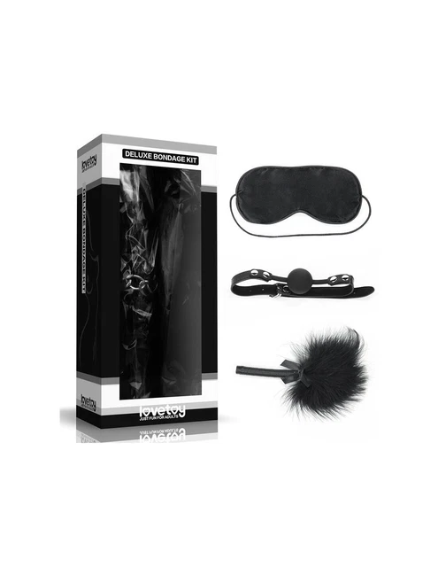 Kit Bondage Deluxe Negro