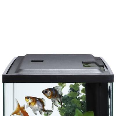 10 Gallon Fish TANK HOOD with LED Light Aquarium Cover with Easy Access Cutouts
