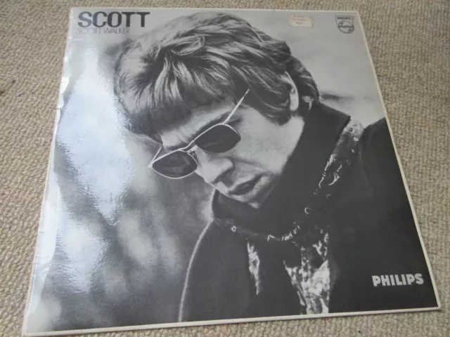 Scott Walker Scott LP DEBUT SELF-TITLED UK STEREO 1st Press GREAT AUDIO [Ex/Vg+]