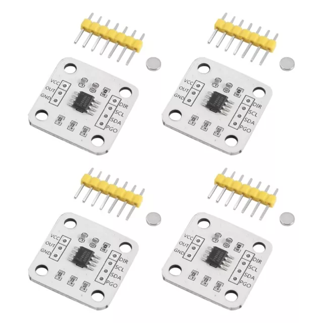 4 StüCk AS5600 Magnetischer Encoder Magnetische Induktion  Messung Se2676