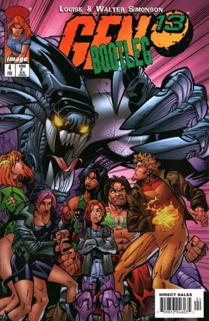 Image Comics Gen 13 Bootleg Comic Book Issue #4 (1997) High Grade