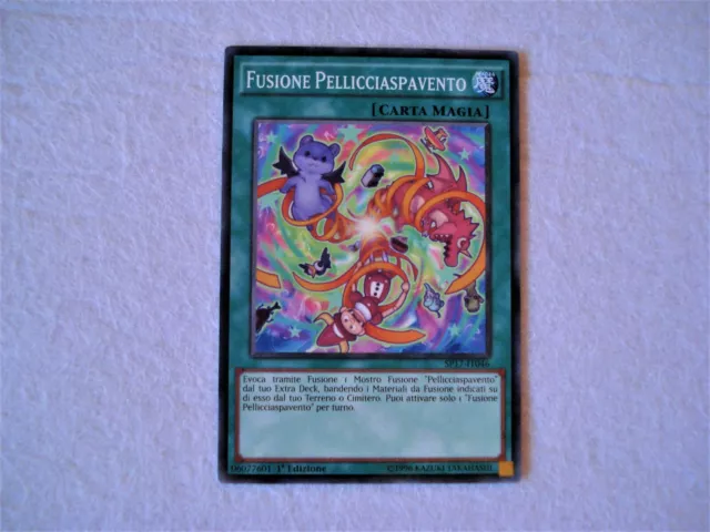 Carte YU GI OH - FUSIONE PELLICCIASPAVENTO - ITALIANO