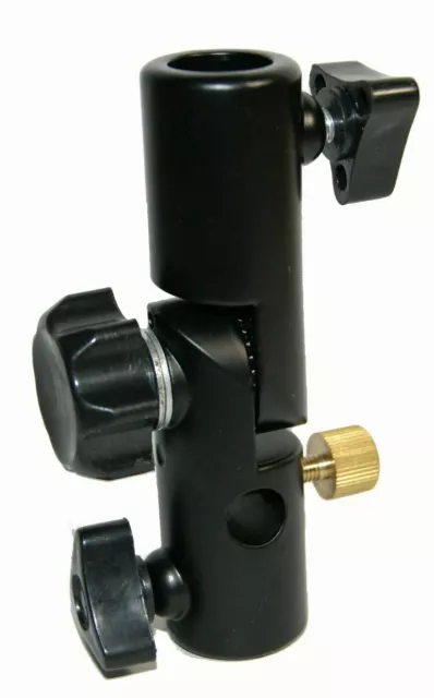 Ex-Pro® Tilt and swivel Umbrella Holder Bracket 1/4" 3/8" Spigot Adapter Kit 2