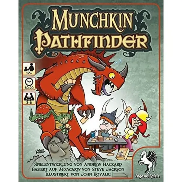Munchkin Pathfinder Kartenspiel Pegasus Spiele Abenteuer Strategie