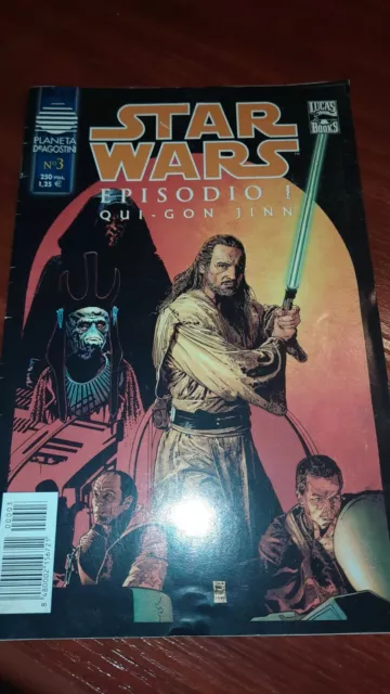 Comic Star Wars - Episodio I - Qui Gon Jinn (nº 3) Planeta Agostini