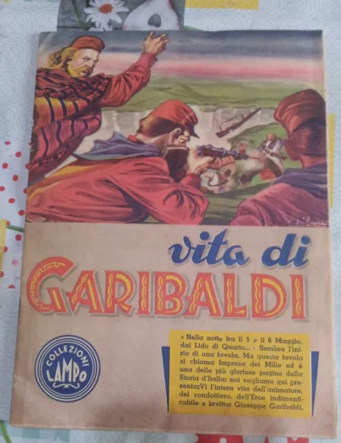 album Figurine Vita di Garibaldi Lampo 1995 Raro Completo Ottimo Compra subito