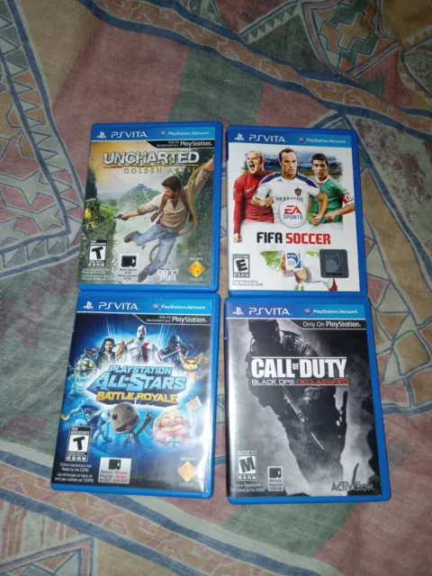 Ps Vita Lot sale Call Of Duty Unchartered Battle Fifa