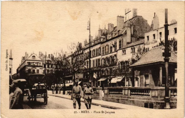 CPA AK METZ - Place St-JACQUES (454499)