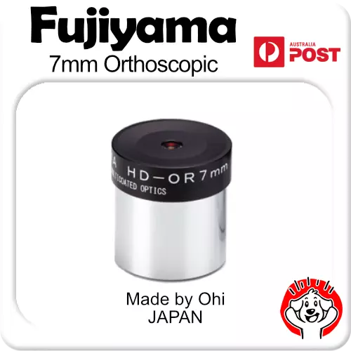 Ohi Factory - Fujiyama Ortho HD Orthoscopic Smooth Barrel Eyepiece - 7mm
