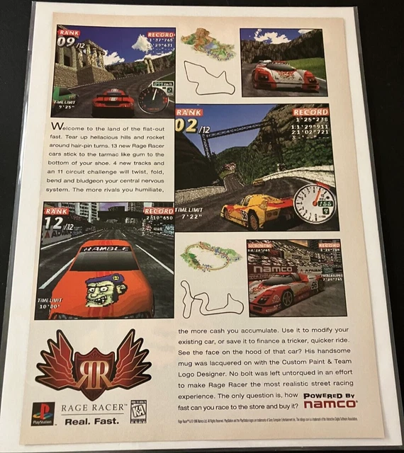 RAGE RACER & RIDGE RACER REVOLUTION ポスター Ridge Racer Revolution (Video Game 1995) - IMDb