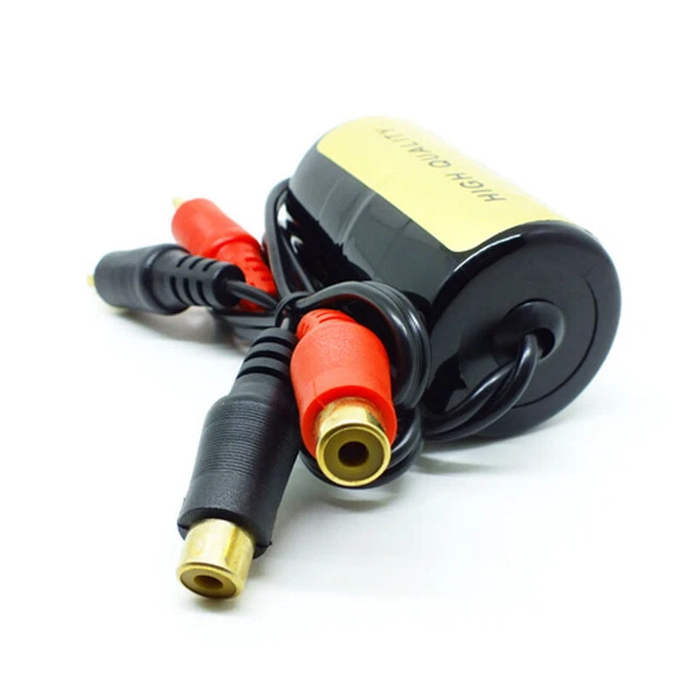 RCA AUDIO AMPLIFIER Noise Filter Suppressor Isolator for Car or Home