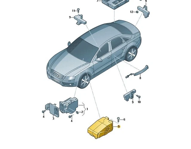 Reparatur Service ELV Modul ECU Steuergeraet 4E0905952A - SHOP KFZ-ECU