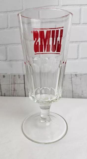 Vintage LUMS Restaurant Large Sundae Milkshake Beer Glass 3