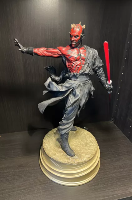 Star Wars Darth Maul Mythos Statue 1788/2500 Sideshow Collectibles LOCAL ONLY