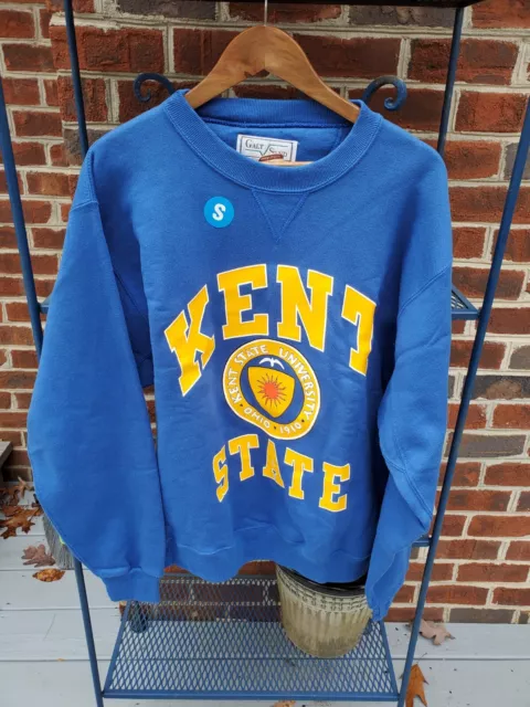 Vintage KENT STATE UNIVERSITY Sweatshirt Galt Sand Brand Small Made in USA NWT