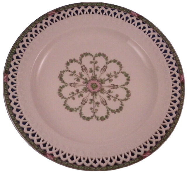 Ancien 18thC KPM Berlin Porcelaine Assiette Porzellan Teller Allemande Germany