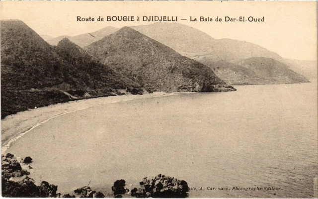 CPA AK The Bay of Dar-El-Oued - Candle Route to Djidjelli ALGERIA (1188796)