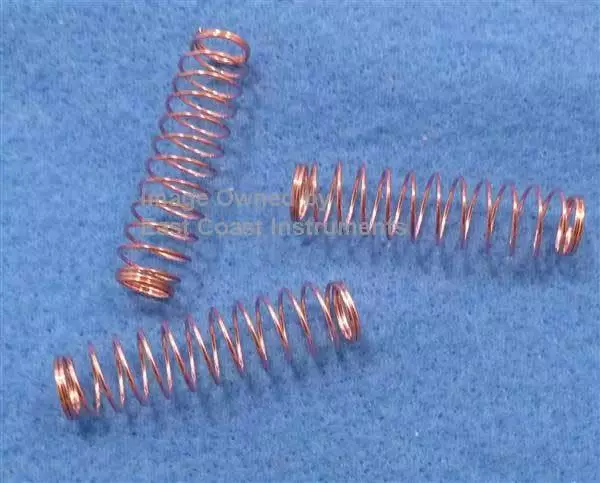 3 Valve Piston Springs Cornet Trumpet: Bach,tr-300,200,cr-300,fh,Bundy 1530,1531