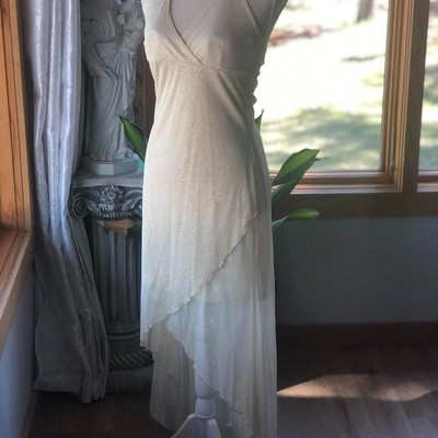 Marilyn Monroe Inspired Gold Halter Fairy Dress