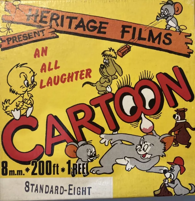 8mm film Heritage Films  Cartoon Lulu In Hollywood
