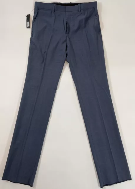 Theory Dress Pants Men’s Size 32 Blue Marlo Wool Trousers Tailor Ready