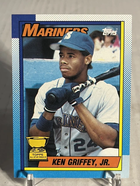 1990 Topps 336 Ken Griffey Jr Gold Cup Rookie