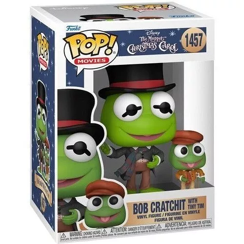 Funko POP! Movies - Muppets Christmas Carol Kermit Bob Cratchit + Tiny Tim #1457