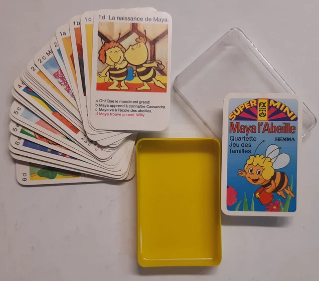 Jeu De Cartes Grimaud - Super Mini Familles Motos De Course - Occasion (manque Couvercle)