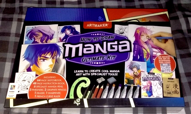 HOW TO DRAW Manga Ultimate Kit New Sealed £2.99 - PicClick UK