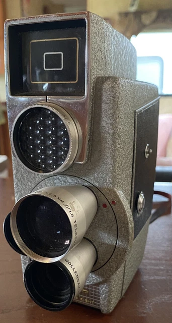 Vintage Revere Eyematic Magazine Eight Model CA-4 8mm