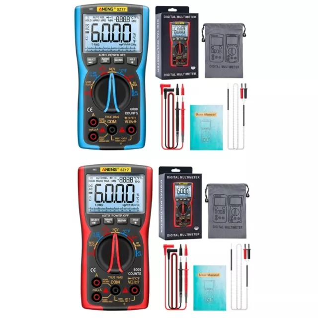 SZ17 Digital Multimeter Auto Range for Electrician& Electrical Lightweight