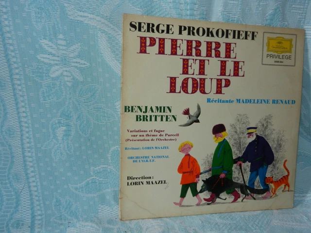 PROOFIEV PIERRE ET le loup-BRITTEN Variation et Fugue Orc.Nation. de l