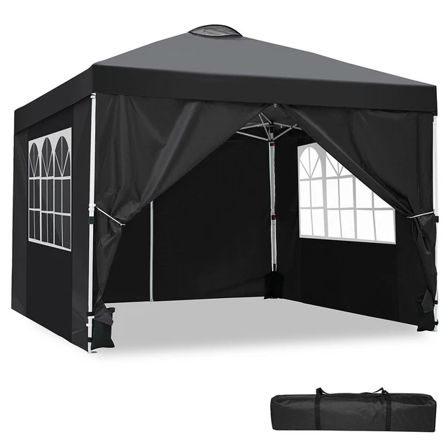 3x3/6m Pavillon Faltpavillon Gartenzelt UV-Schutz 50+ Pop-Up Zelt Partyzelt Neu 3