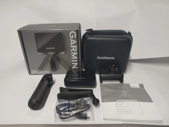 GARMIN APPROACH R10 Golf Launch Monitor Simulator GPS Tracker portable ...