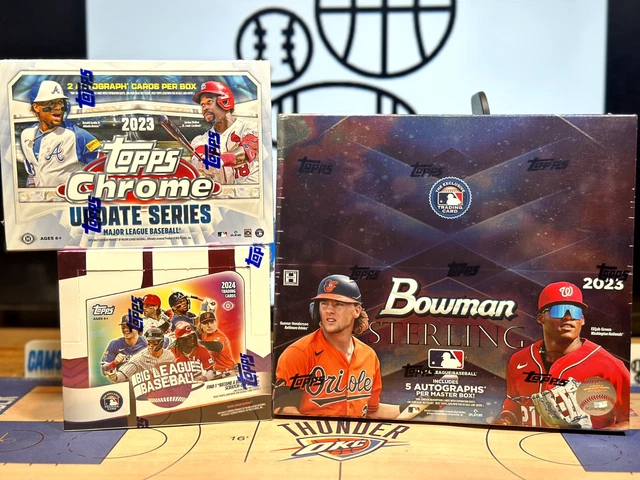 Mlb 24/box Rear MILWAUKEE BREWERS 23-24 MLB 3-Box CHROME BREAKERS DELIGHT Hobby Box ...