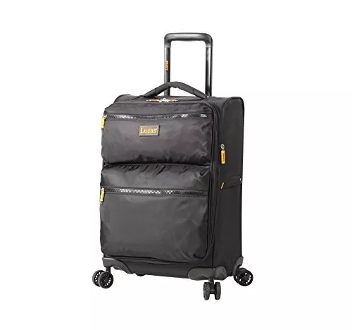 Lucas Ultra Lightweight CarryOn Softside 24 inch Expandable Luggage With Spinner