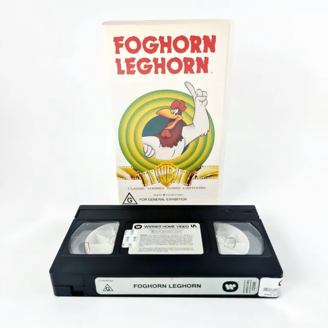 Foghorn Leghorn VHS - WB Warner Brothers Classic Looney Tunes Cartoons (1990)