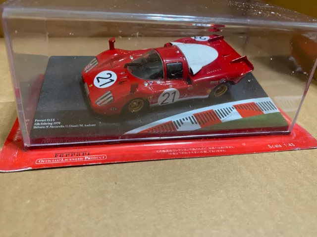 1/43 Ferrari 512 S 12H Sebring 1970 Vaccarella-Giunti-Andretti