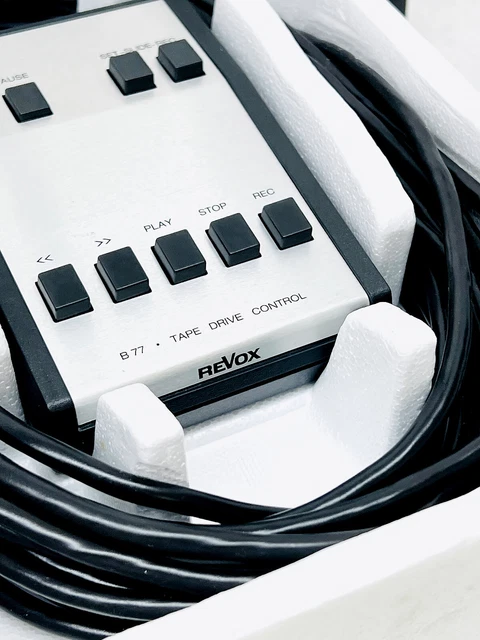 REVOX B77 REMOTE Control/Remote for B77/PR99/C270 Tape Device! NOS