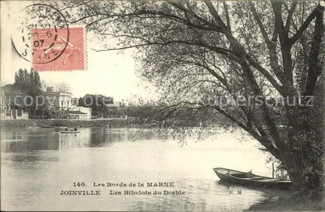 11685519 Joinville-le-Pont Les Bibelots du Diable Bords de la Marne Stempel auf