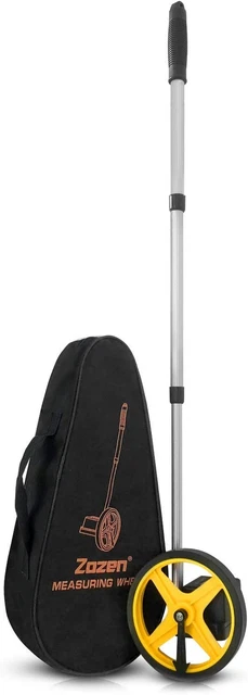 Zozen Measuring Wheel Telescopic Measure Wheel 6-Inch, Distance Measuring Wheel