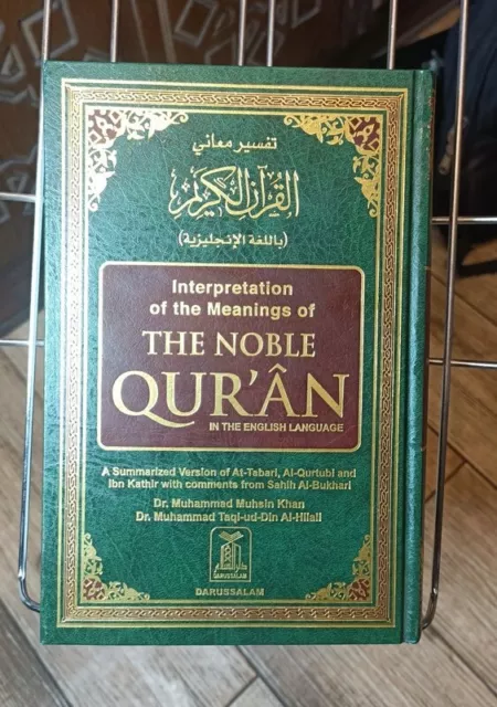 the Entire holy Quran translated into English and new very good